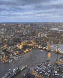 6–Vista-nocturna-de-Londres-óleo-sobre-tela,-100-x-150-cm